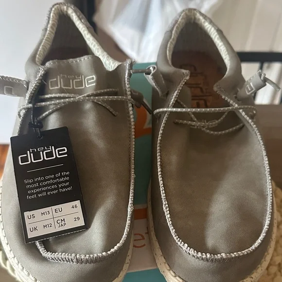 Hey Dude | Shoes | Hey Dude Taupe Slipon Shoes | Poshmark display picture 2